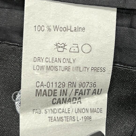 Calvin Klein Black Tuxedo Jacket Mens 42R Canada Made Wedding‎  Formal - Picture 8 of 10